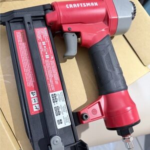 Craftsman Red and Black Nail Gun